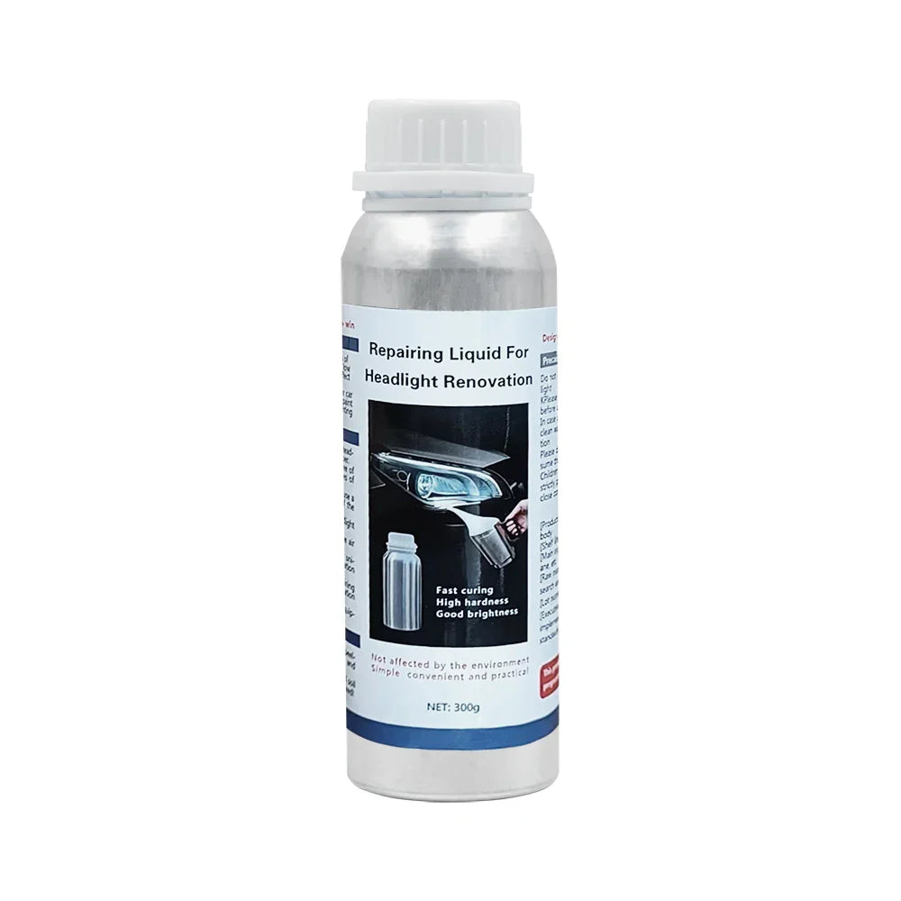 Car Headlight Restoration Kit – 300g Chemical Polish Set