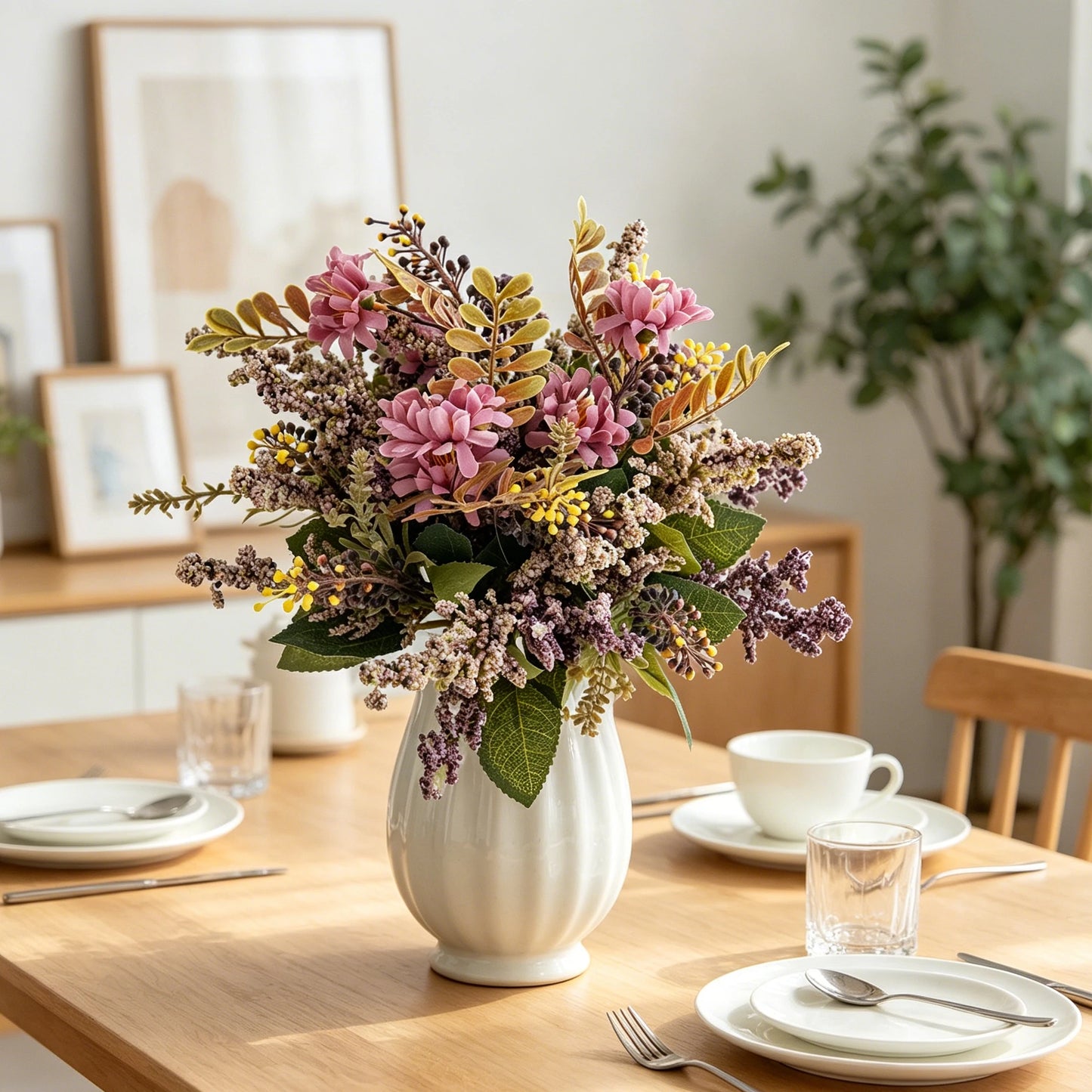 Artificial Silk Chrysanthemum Flowers – Wedding & Home Decor