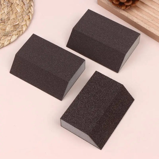 5Pcs/pack Single Sandpaper Sponge Set 60/80/100/120/180/220/240 Grit Sanding Block Combination, Washable Reusable Peaceful Pleasures Health and Wellness