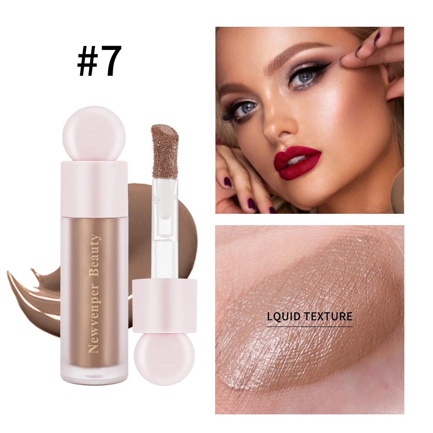 Liquid Highlighter, Blush & Contour Makeup Combo Peaceful Pleasures Health and Wellness