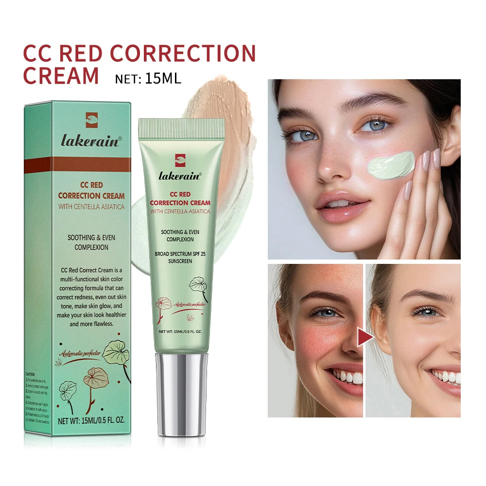 ErborianCC Cream Skin Hydration Correct Redness Light Makeup Centella Remove Acne Marks Improve Skin Dullness Tinted Coverage Peaceful Pleasures Health and Wellness 1
