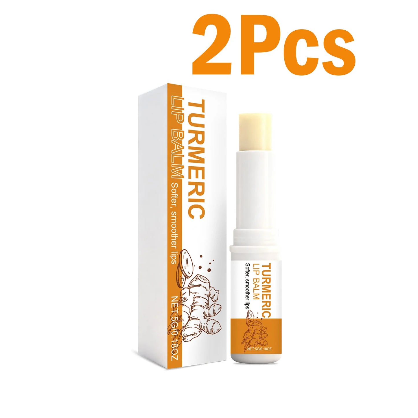 Turmeric Lip Balm – Moisturizing, Brightening & Anti-Crack
