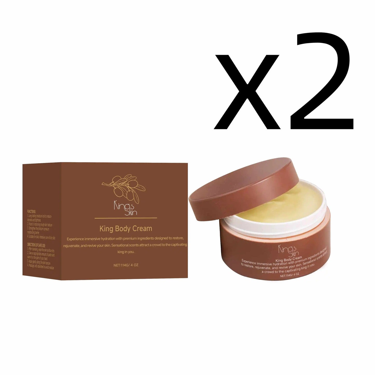 Shea Butter Body Cream | Moisturizing, Smoothing & Brightening