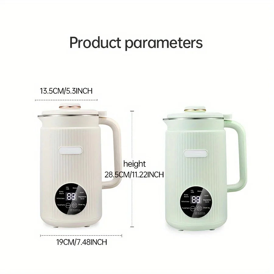 URGGU 1.2L Soybean Milk Maker & Heating Blender – 800W