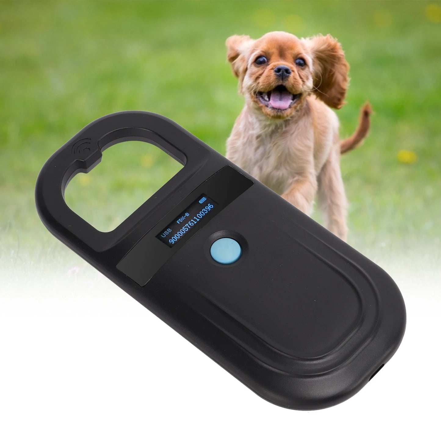 Pet Microchip Scanner 134.2KHz | Handheld RFID Reader Cats Dogs