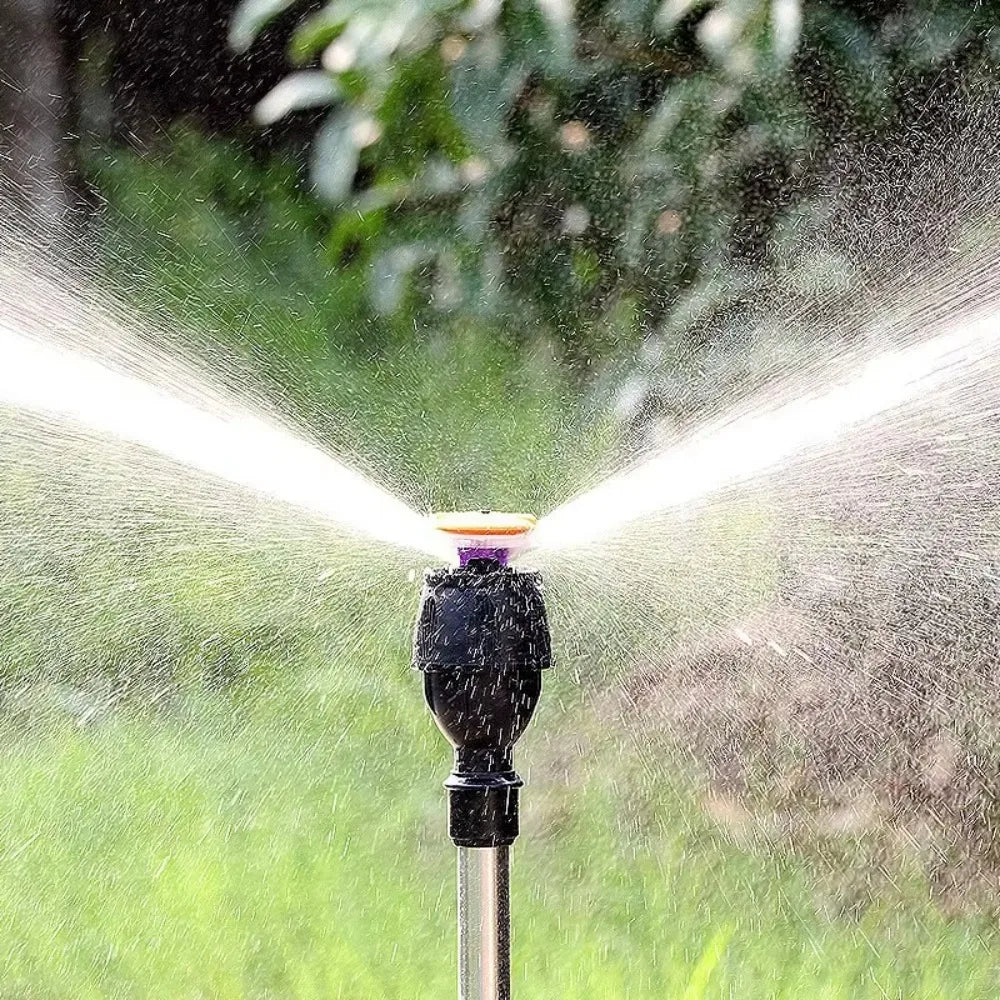 360° Rotary Tripod Sprinkler – Telescopic Adjustable Lawn Irrigator