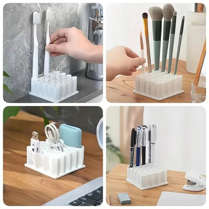 Pen Holder Multi-purpose Ointment Stationery Storage Rack Desktop