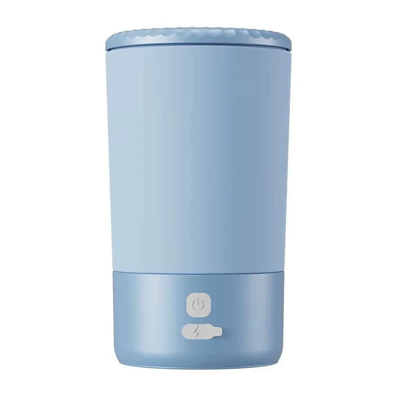 Automatic Electric Pet Paw Cleaner Portable Low Noise Waterproof Foot Washing Cup for Small Medium Pets Peaceful Pleasures Health and Wellness Pure-Blue
