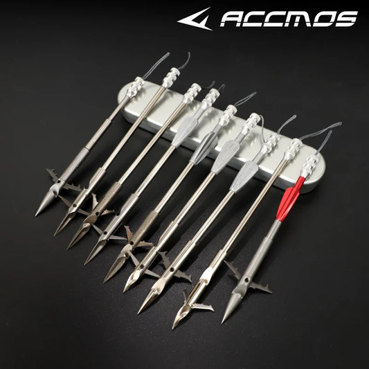 Stainless Steel Hunting Fishing Darts Slingshot Catapult Arrow Fish Peaceful Pleasures Health and Wellness