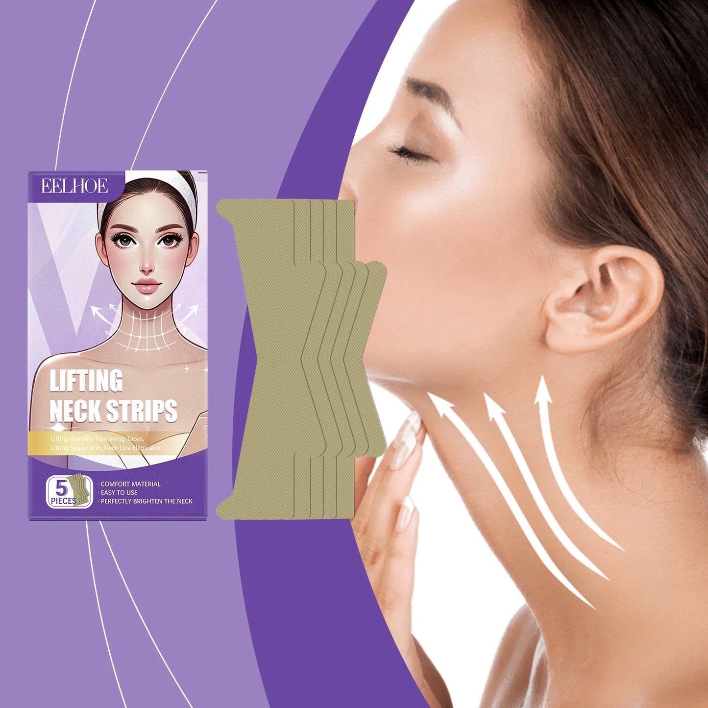 Eelhoe Neck Tightening Patch – Moisturizing & Anti-Wrinkle