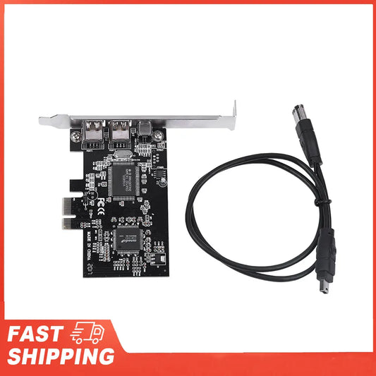 1394a Controller Card Firewire PCI-E PCI Express IEEE 1394 Cable Peaceful Pleasures Health and Wellness