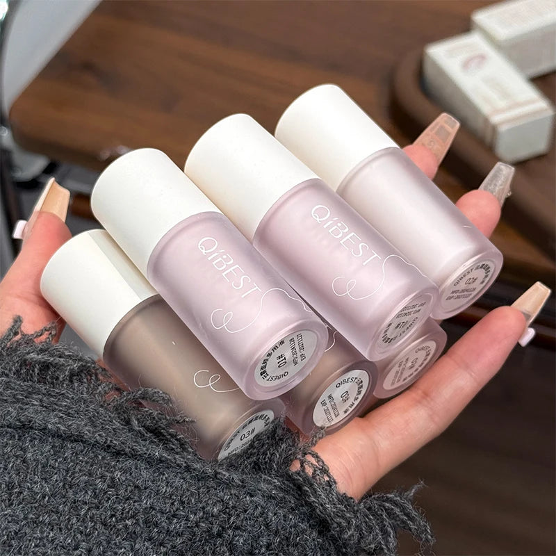 QIBEST Liquid Blush Contour Highlighter Multi-purpose Cream Matte Blusher Cheek Tint Face Contouring Waterproof Lasting Makeup Peaceful Pleasures Health and Wellness