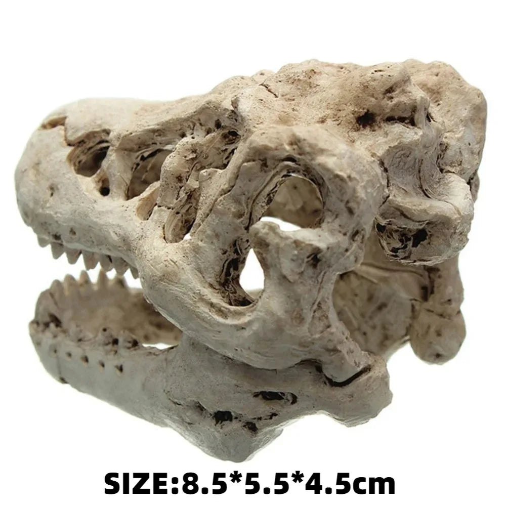 Dinosaur Fossil Model Fish Tank Aquarium Artificial Decoration Landscaping Ornaments Horror Props Art Deco Handicrafts Ornaments Peaceful Pleasures Health and Wellness