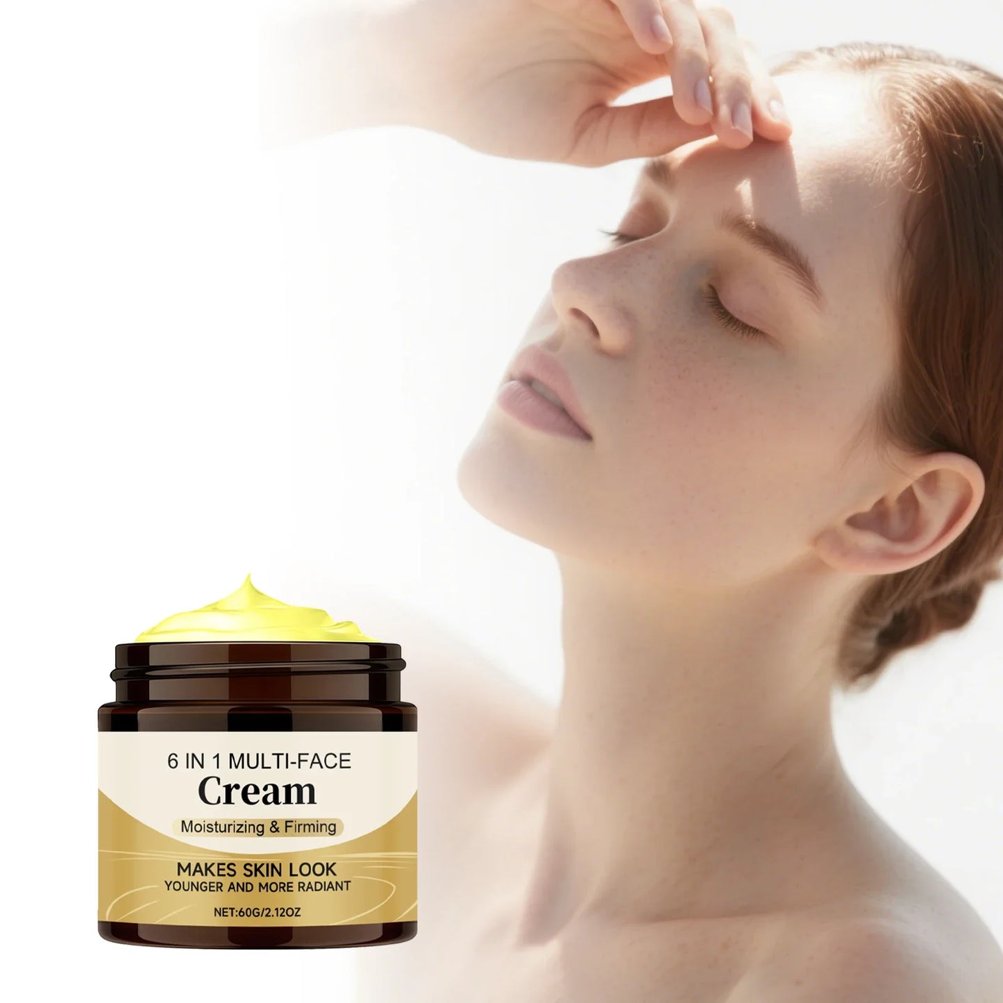 6-in-1 Daily Moisturizing Face Cream – Lightweight & Hydrating
