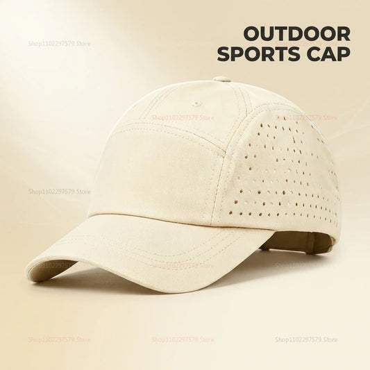 Lightweight Quick-Dry Mesh Baseball Cap UV Sun Protection Breathable Sunshade for Men Women Outdoor Hiking Camping Traveling Peaceful Pleasures Health and Wellness