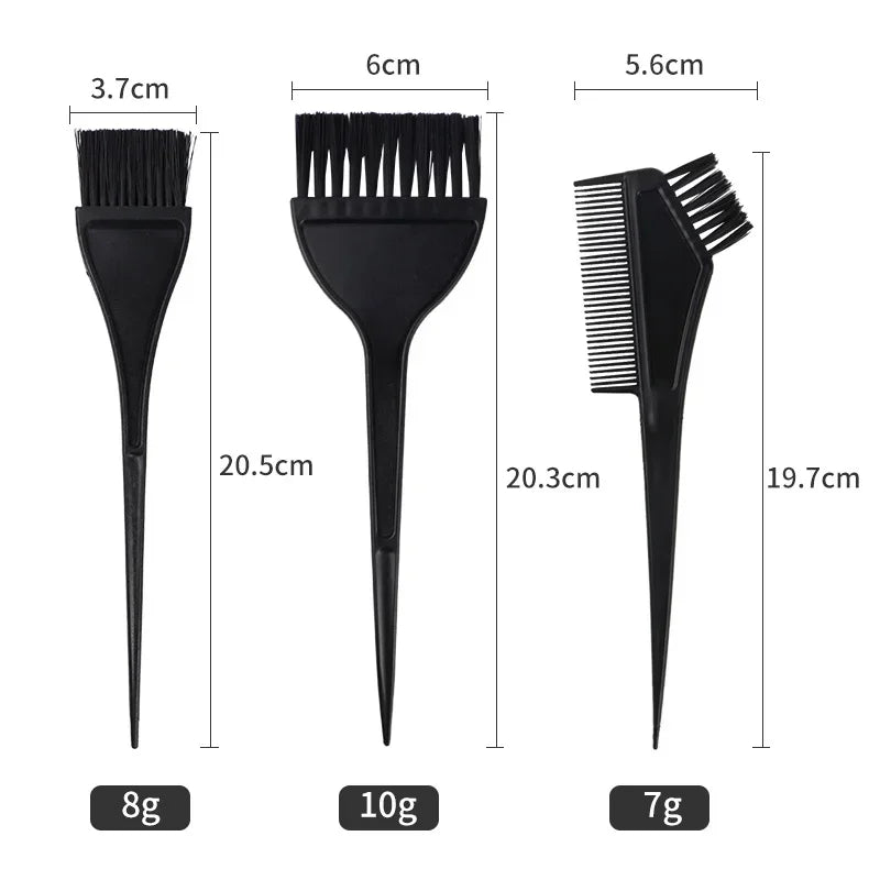 Hair Dyeing Applicator, Hair Tint, Dye Mixer, Color Brush Bowl Set with Ear Caps, Hairdressing Styling Accessorie Peaceful Pleasures Health and Wellness