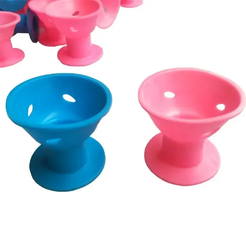 Hair Styling DIY Tool, Soft Rubber Silicone Hair Curler, No Clip No Heat, Twist, for Curlers Sleeping, 20Pcs Hair Care Rollers Peaceful Pleasures Health and Wellness