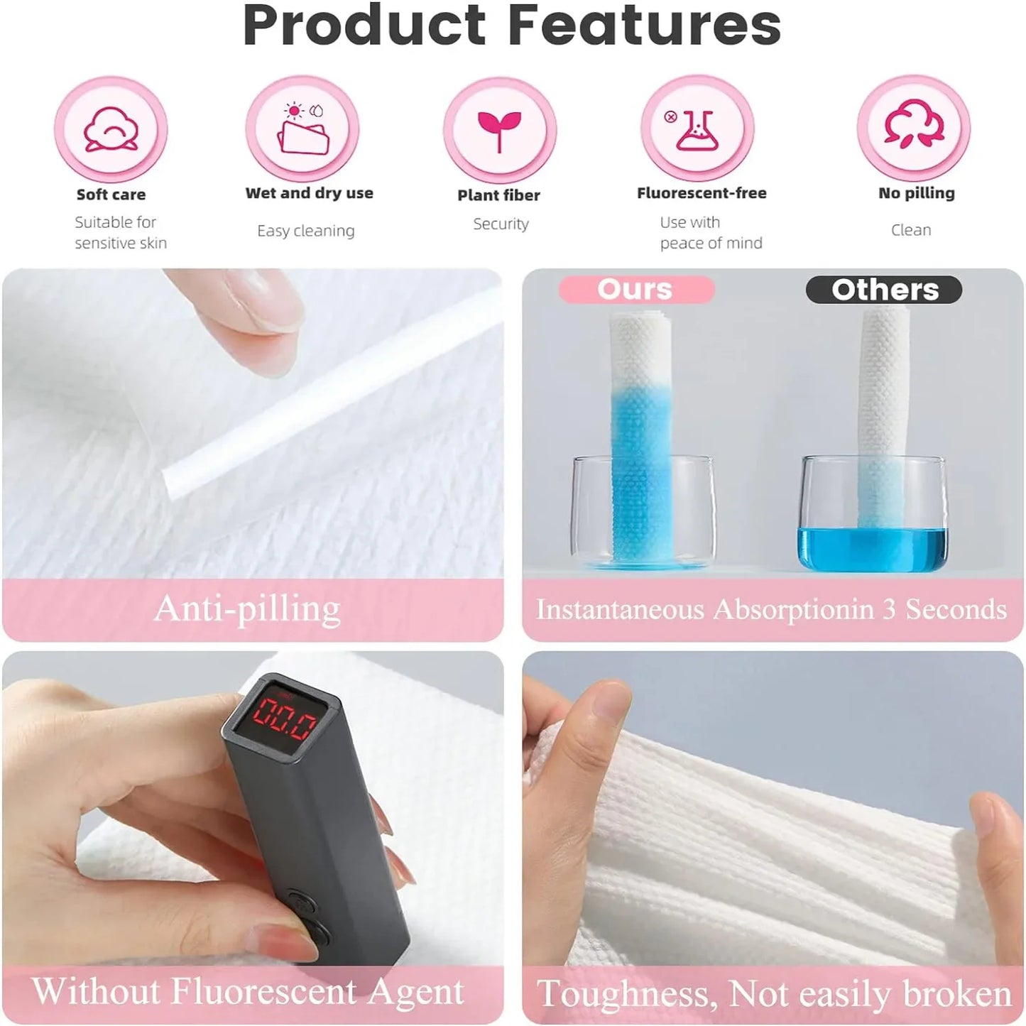 Disposable Compressed Cotton Coin Towels | Travel & Camping