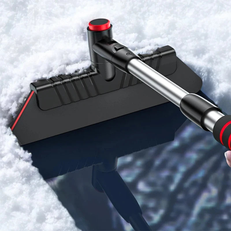 Multi-functional Retractable and Rotatable Car Snow Brush and Snow Shovel Detachable Snow Removal Shovel Peaceful Pleasures Health and Wellness