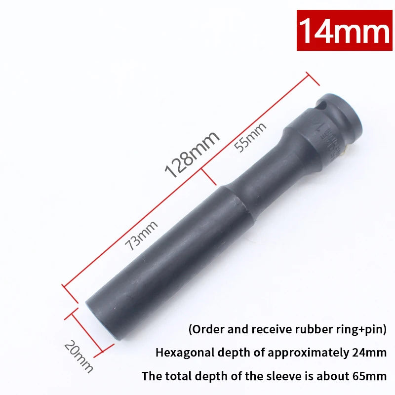 1/2" Drive Hex Socket Wrench Set 8-19mm | Chrome-Vanadium Hex Socket Wrench Peaceful Pleasures Health and Wellness 5