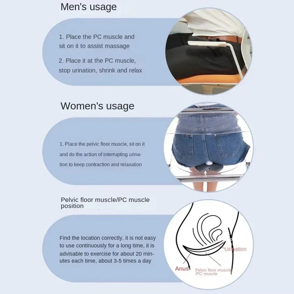 VamsLuna Kegel Exerciser for Men | EMS Pelvic Floor Trainer