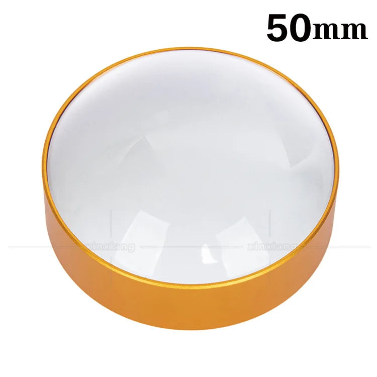 8X Paperweight Read Magnifier 50Mm Magnifying Glass Jewelry Loupe Lens Optical Glass High-Definition Concentrated Light Mirror Peaceful Pleasures Health and Wellness 50mm
