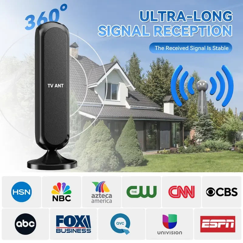 4K High Gain Indoor Outdoor TV Antenna – DVB-T HDTV Digital