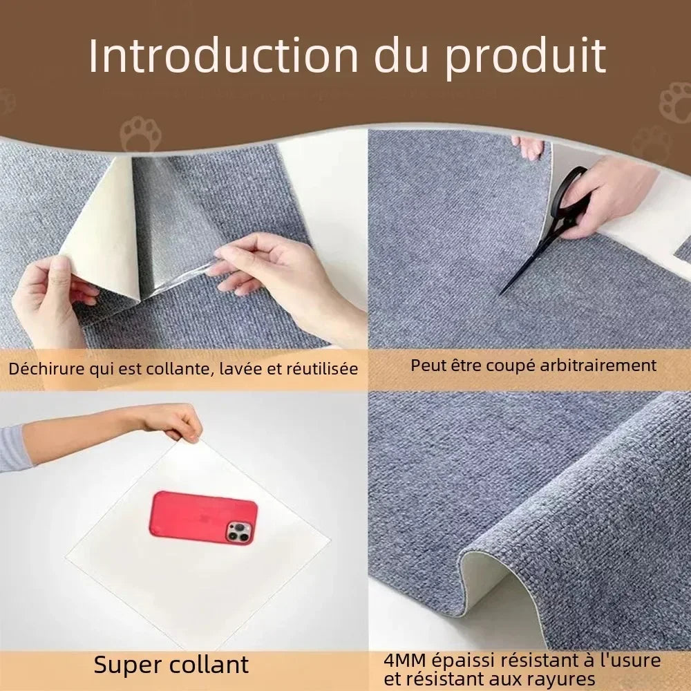 Cat Scratch Mat – Self-Adhesive Sofa Protector & Claw Pad