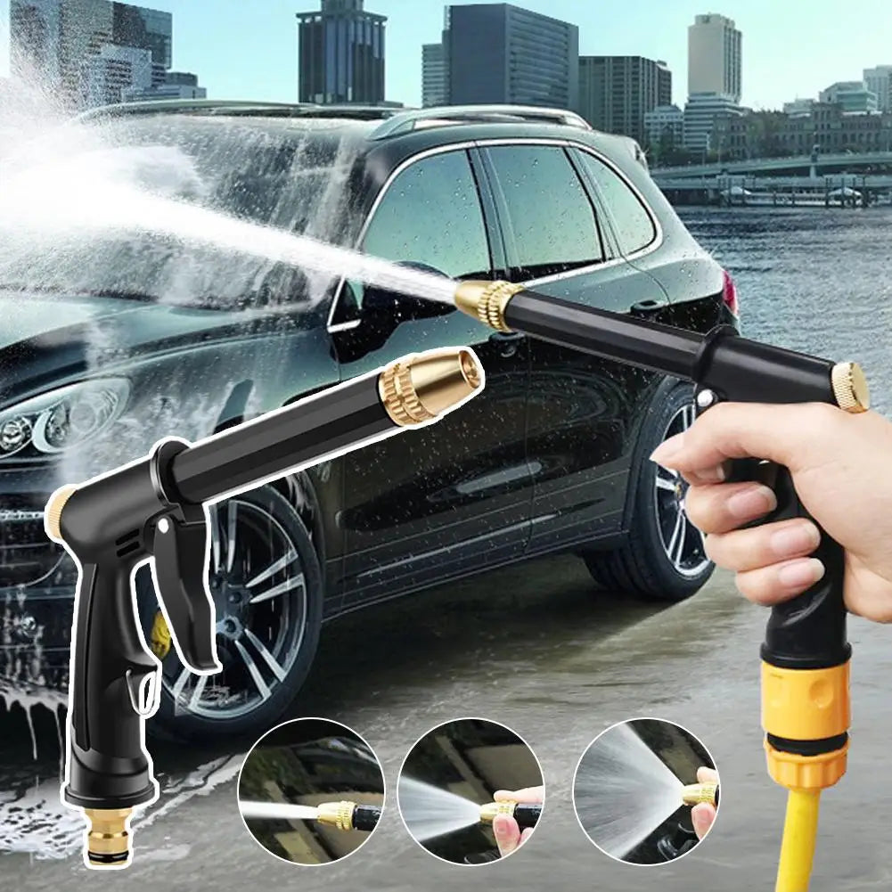 High Pressure Water Gun – Adjustable Nozzle & Foam Cannon