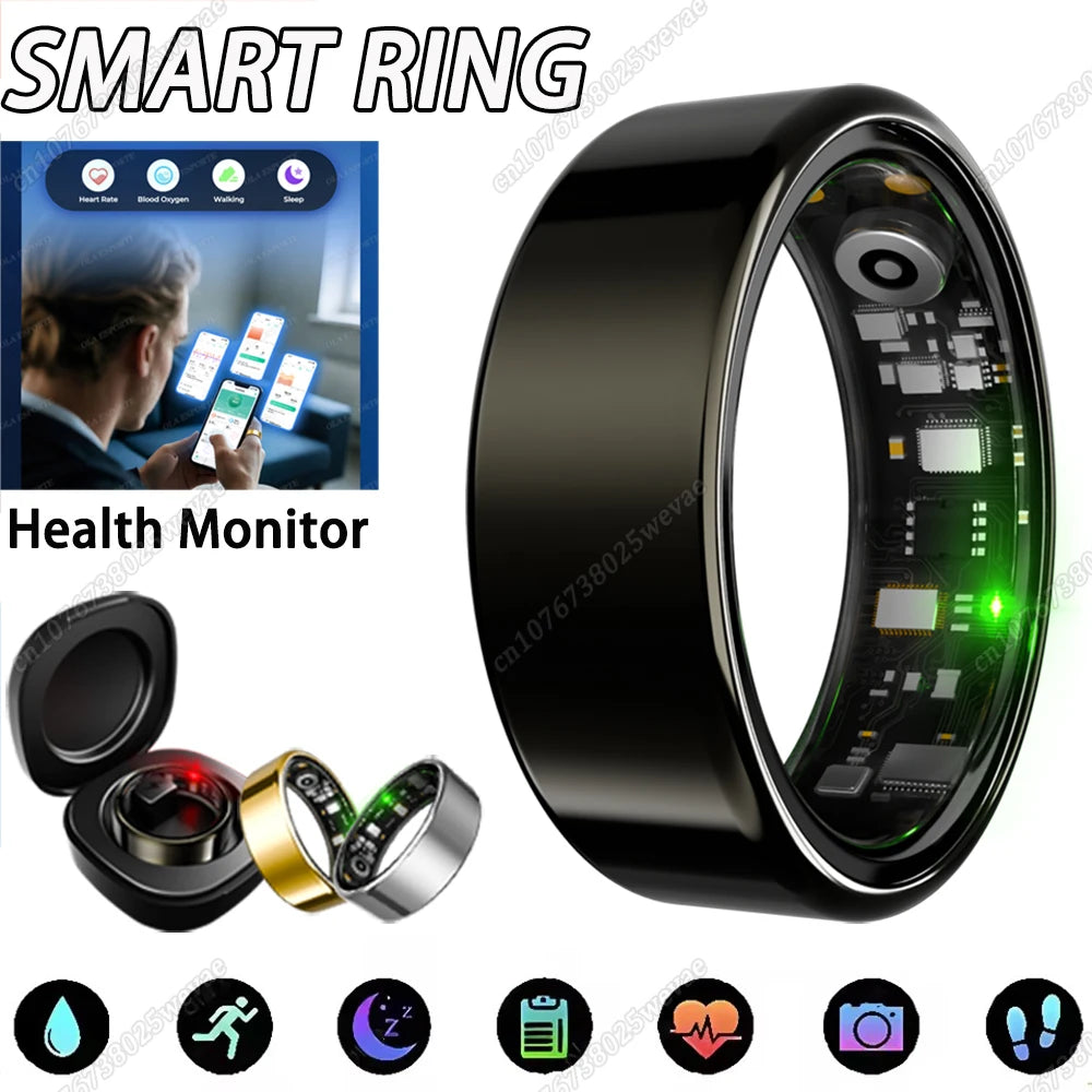 Ola Esporte Smart Ring 2025 | Heart Rate, Sleep & SpO₂ Tracker
