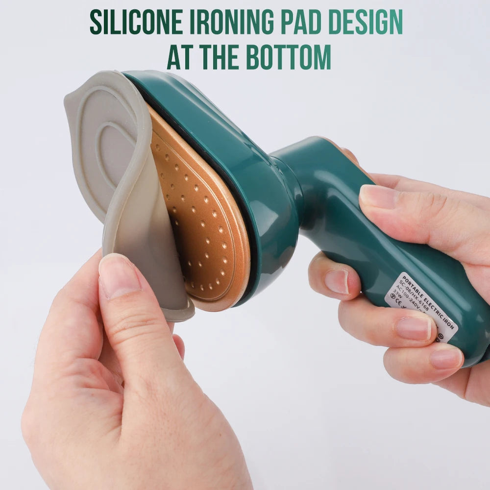 Handheld Garment Steamer Portable 170℃ Dry Wet Ironing Wrinkle Remover Home Travel Fabric Steamer for Clothes Anti-bacterial Peaceful Pleasures Health and Wellness