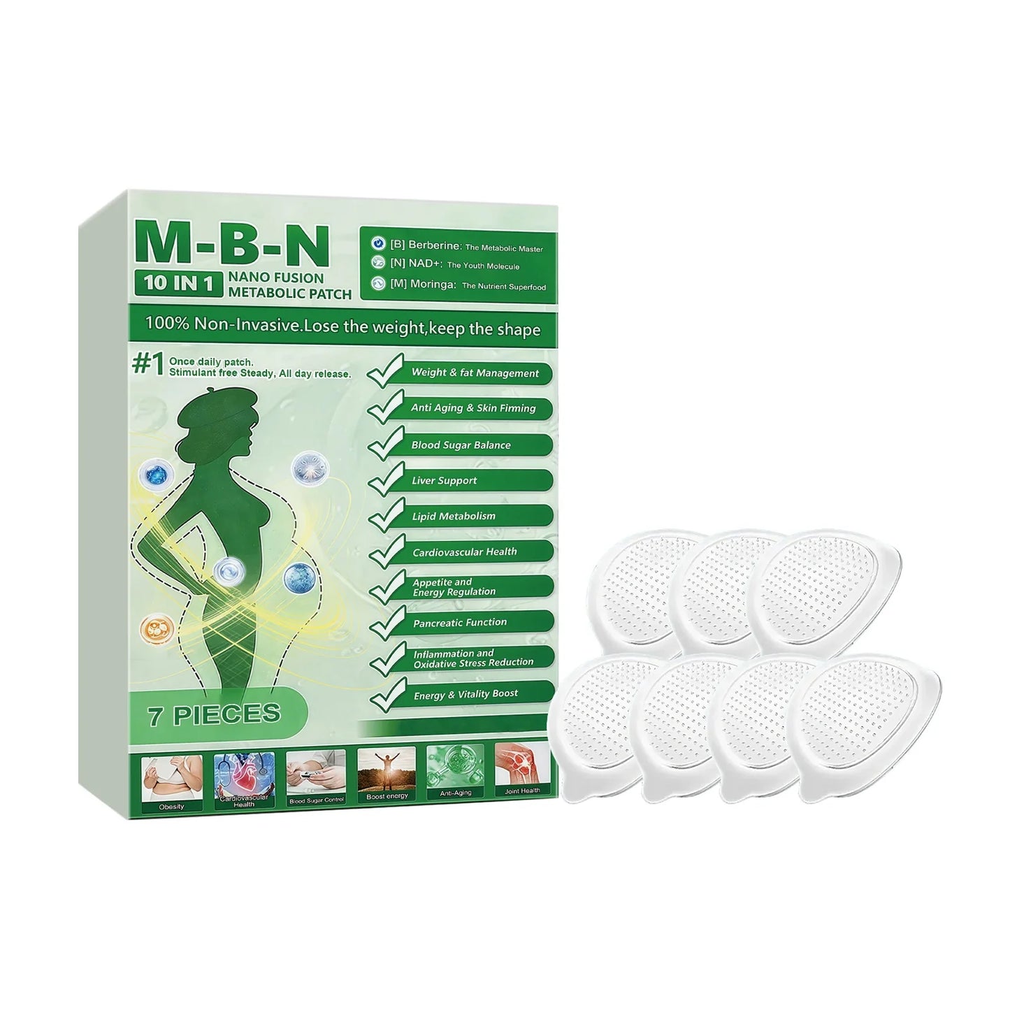 Body Contour Care Patch – Breathable & Skin-Friendly Daily Patch