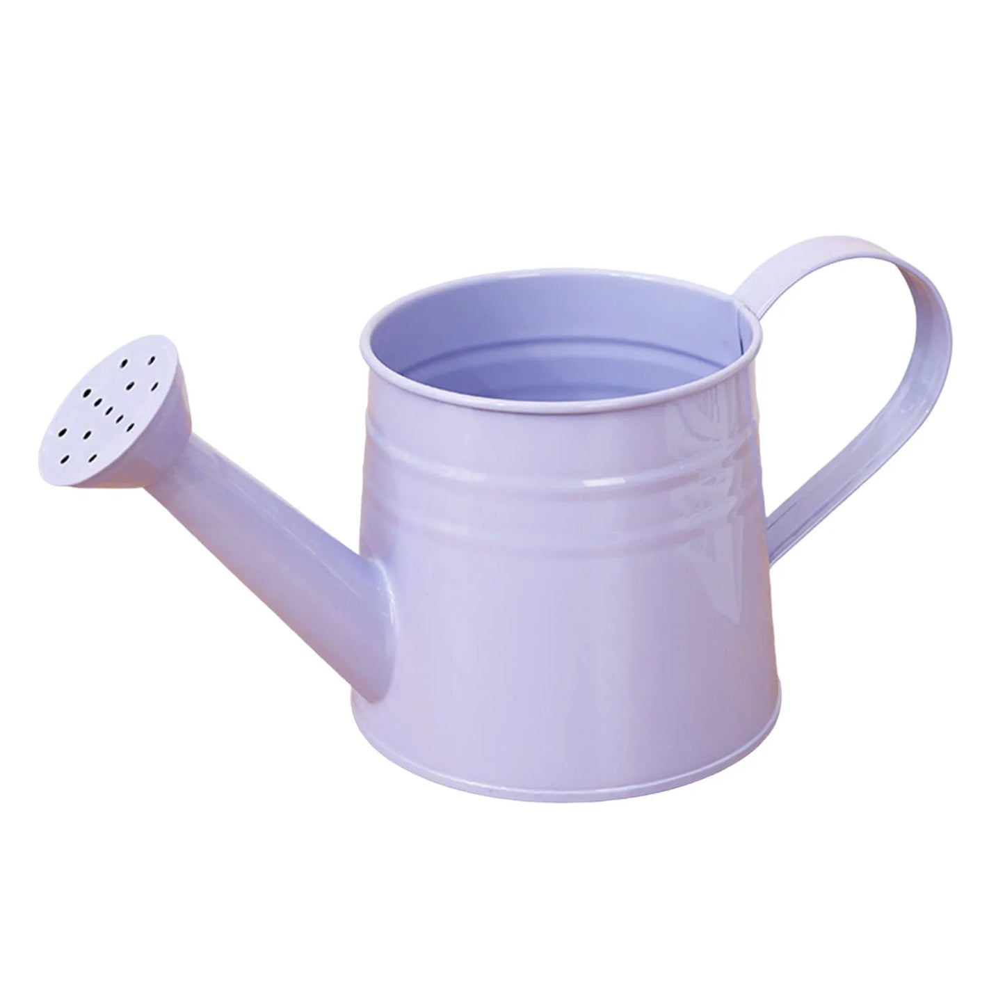 1L Retro Metal Painted Watering Can Rust- Vintage Garden Sprinkling Can Galvanized Spray Water Kettle for Indoor Plants Peaceful Pleasures Health and Wellness Purple
