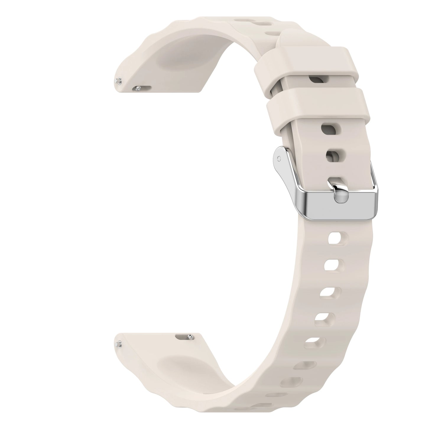18mm Silicone Watch Band for Huawei GT4/GT5/GT6 & Garmin Peaceful Pleasures Health and Wellness Starlight 18mm
