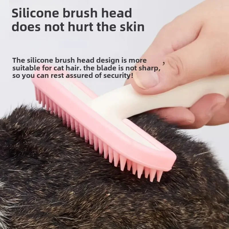 Silicone Pet Grooming Comb | Rabbit, Cat & Guinea Pig