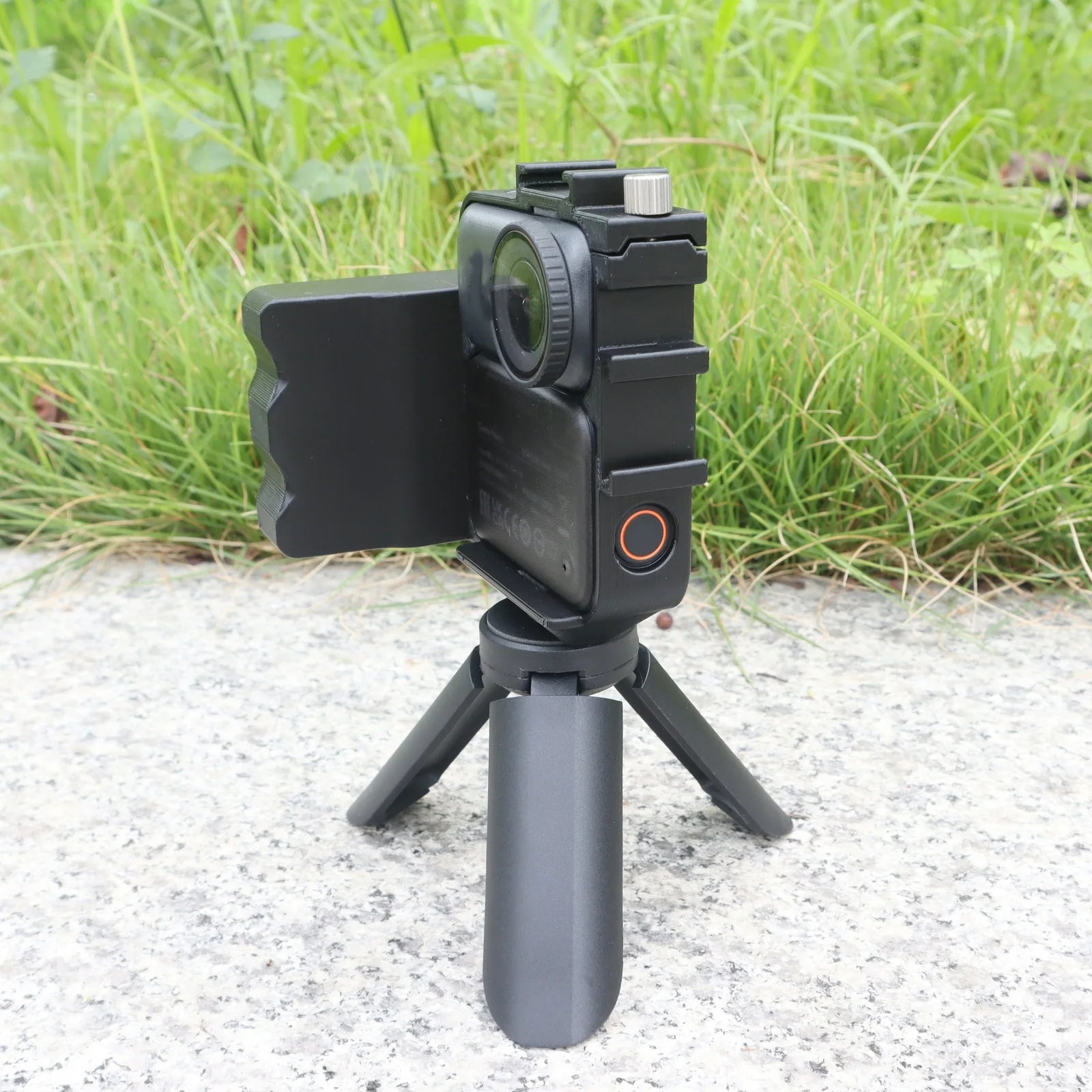 Accessory Handle Mount For DJI OSMO NANO Action Camera Street Photography Offering A More Comfortable Grip For Lightweight Peaceful Pleasures Health and Wellness Default Title