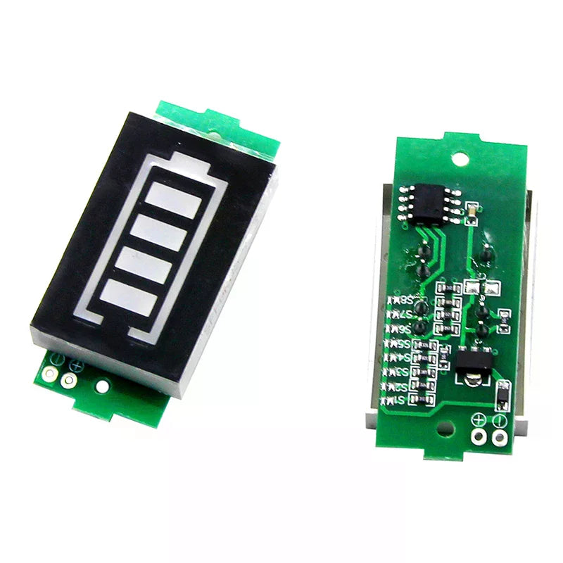 Li-ion Battery Capacity Gauge | 1S–8S 3.7V Lithium Tester