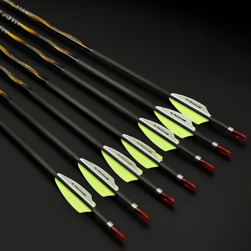 6 ID4 Pure Carbon Arrow 0 001Spine 400 500 600 700 800 900 Archery