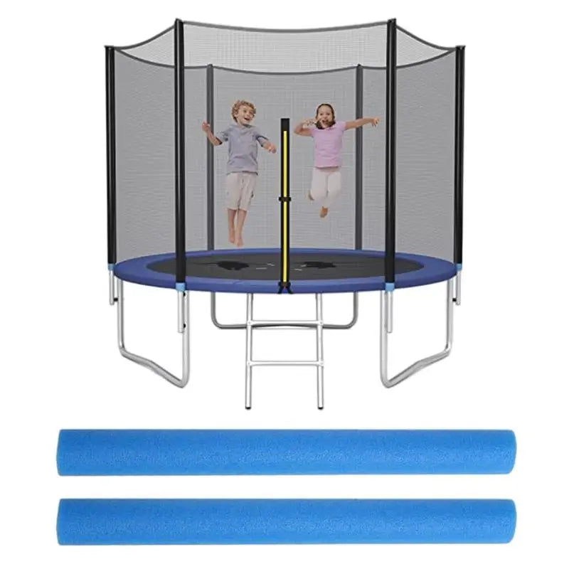 12pcs Trampolines Enclosures Foams Sleeves Replacement Trampolines Protective Poles Cover Paddings for Safety Protections Peaceful Pleasures Health and Wellness