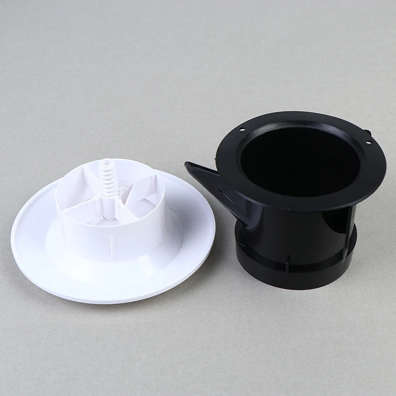New Adjustable Round Air Vent Extractor Valve 75-200mm Air Vent Extract Valve Grille Wall Mount Ceiling Air Vent Cover Peaceful Pleasures Health and Wellness