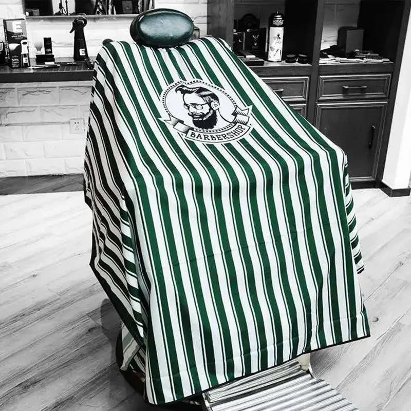 Antistatic Hair Cutting Cape – Barber Salon Gown 140×160cm Barber Salon Cape Peaceful Pleasures Health and Wellness green
