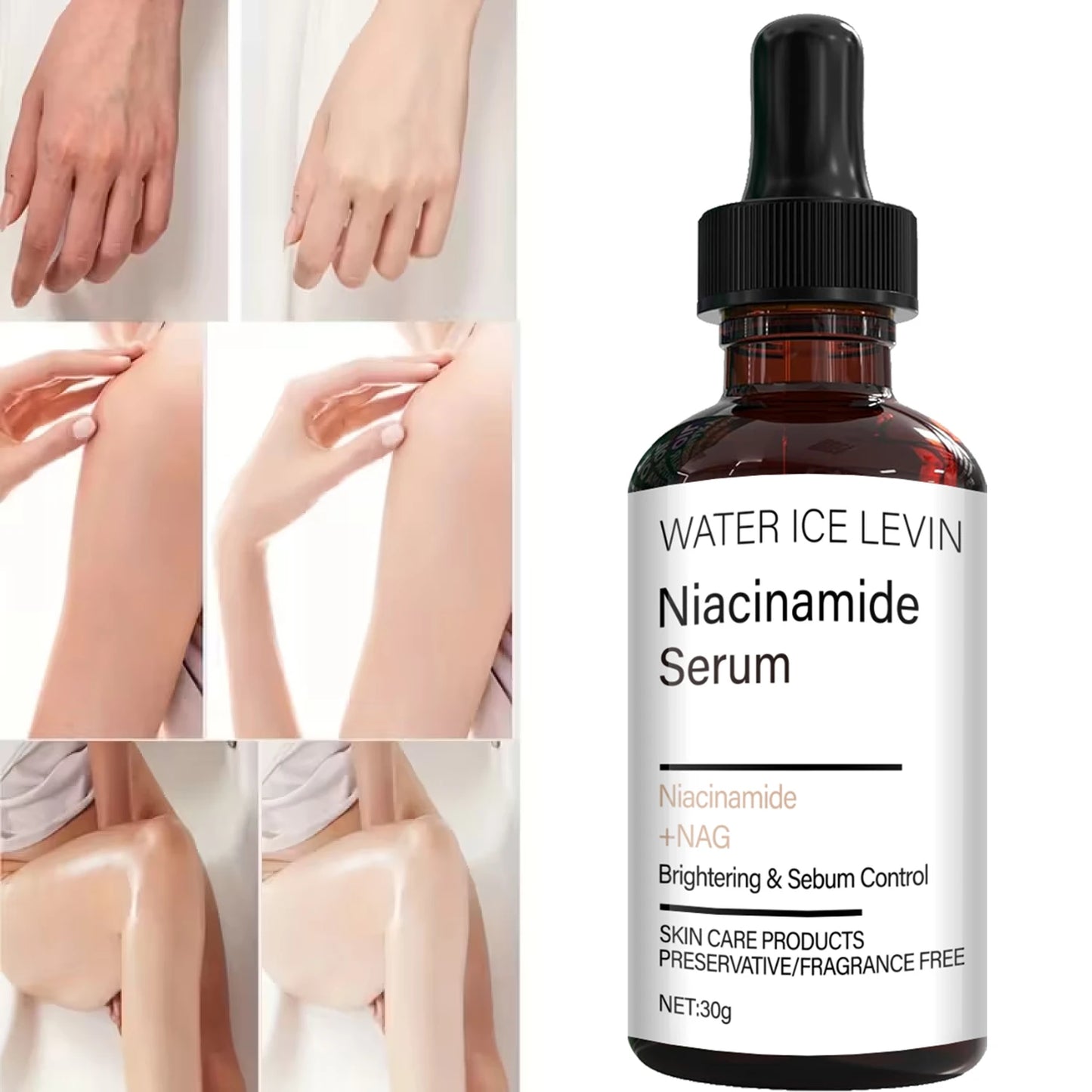 Niacinamide Serum Cream – Bee Venom, Collagen, Oil Control