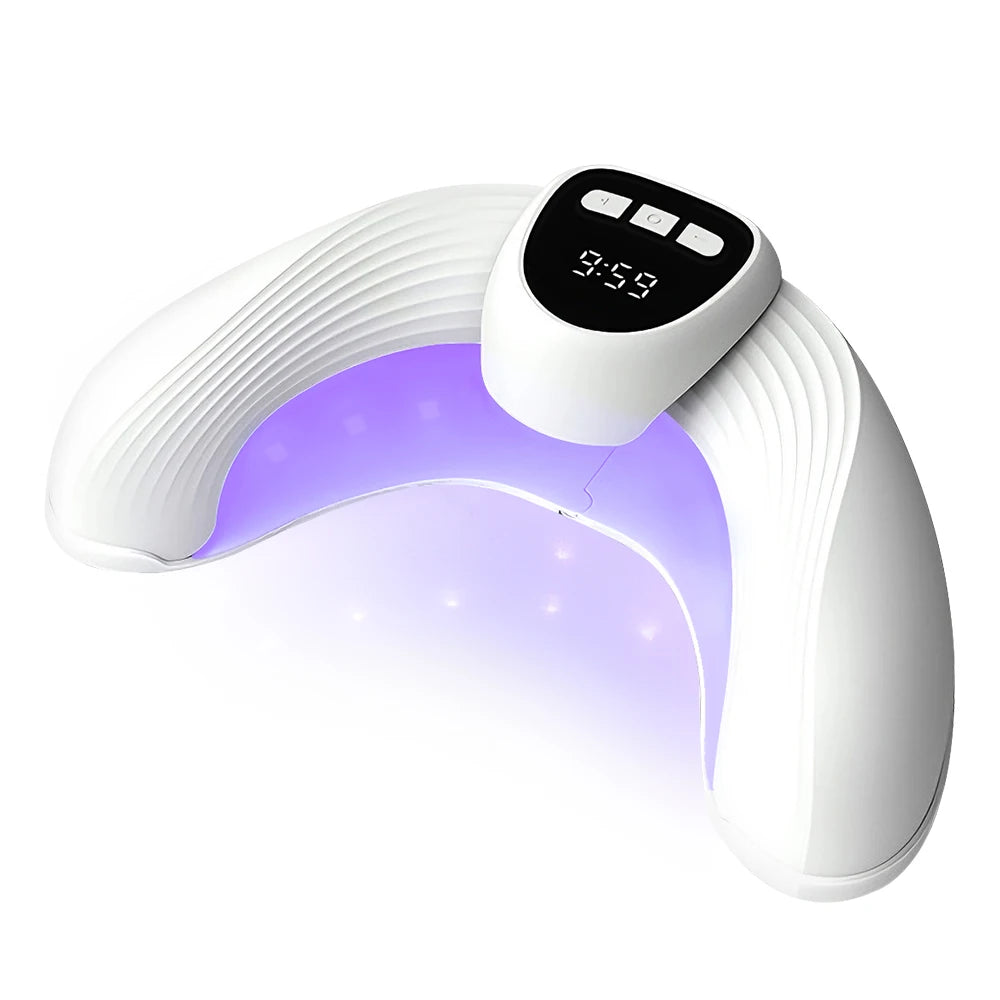 Nail Fungus Laser Device Dual Physical Light Onychomycosis Treatment Anti Fungus Infection Paronychia Nail Repair Home Use Peaceful Pleasures Health and Wellness WHITE