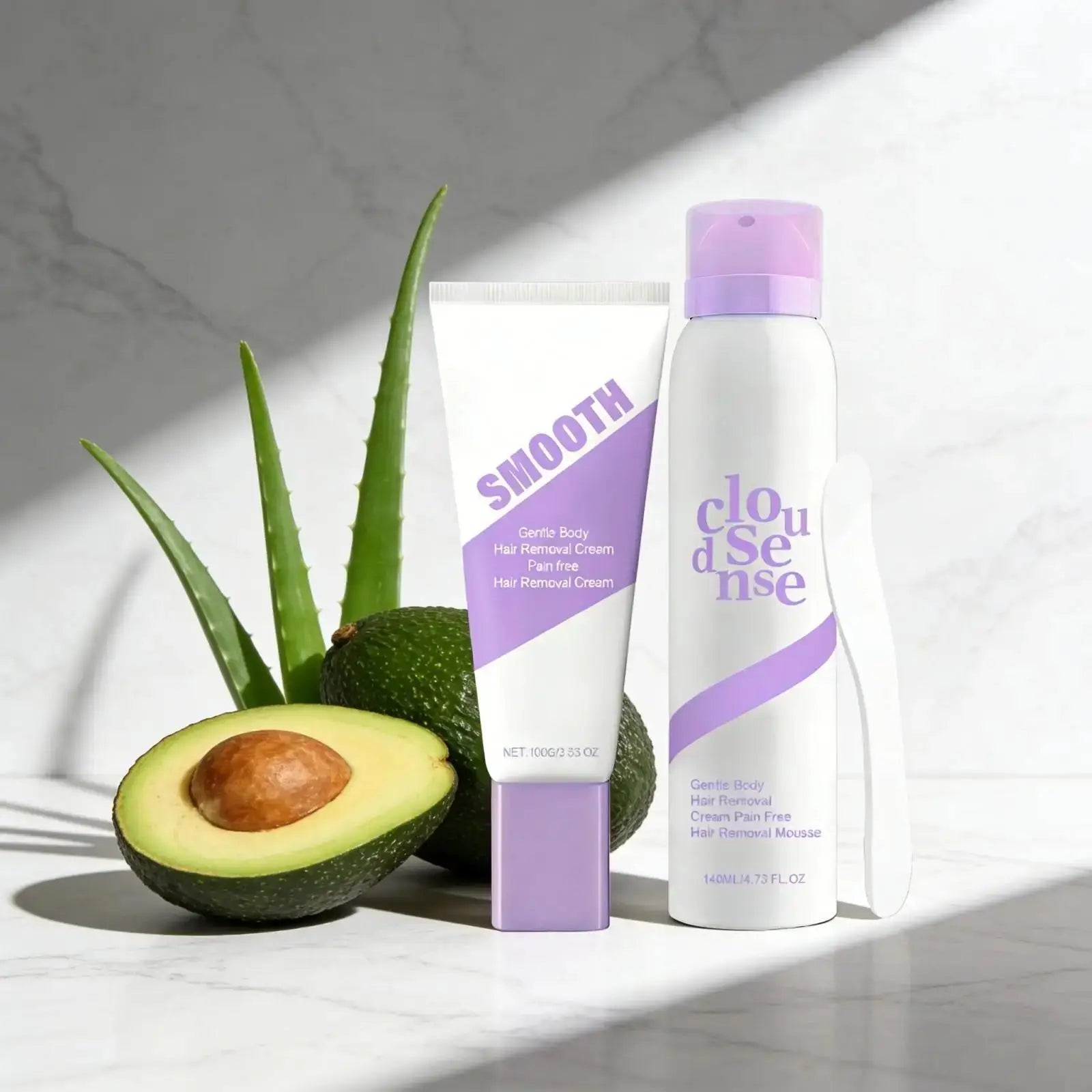 Body Hair Removal Cream Intimate Areas Women Shea Butter Smooth Skin Care Aloe Pain Free Moisturizing Hair Removal Mousse Spray Peaceful Pleasures Health and Wellness