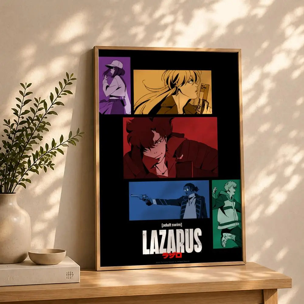 Game Lazarus HD Waterproof Self-Adhesive Wall Art Poster Gaming Wall Poster Peaceful Pleasures Health and Wellness White11 50X70cmNoframe