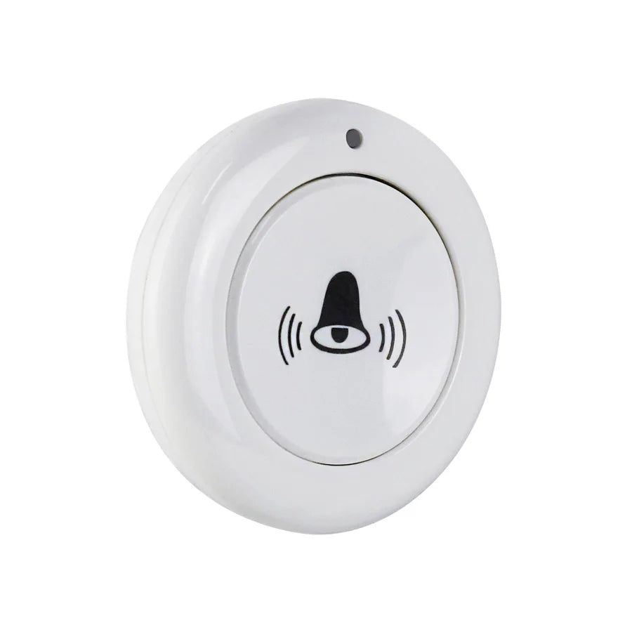 Wireless RF 433MHz Doorbell Home Welcome Bell Calls 150m 30 Songs Smart Door Bell Security Alarm Receiver Button Remote Control Peaceful Pleasures Health and Wellness RF433 Transmitters