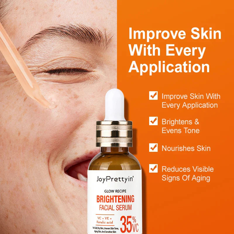 Vitamin C Face Cream & Serum Set – Brightening Kit 50ml+30ml