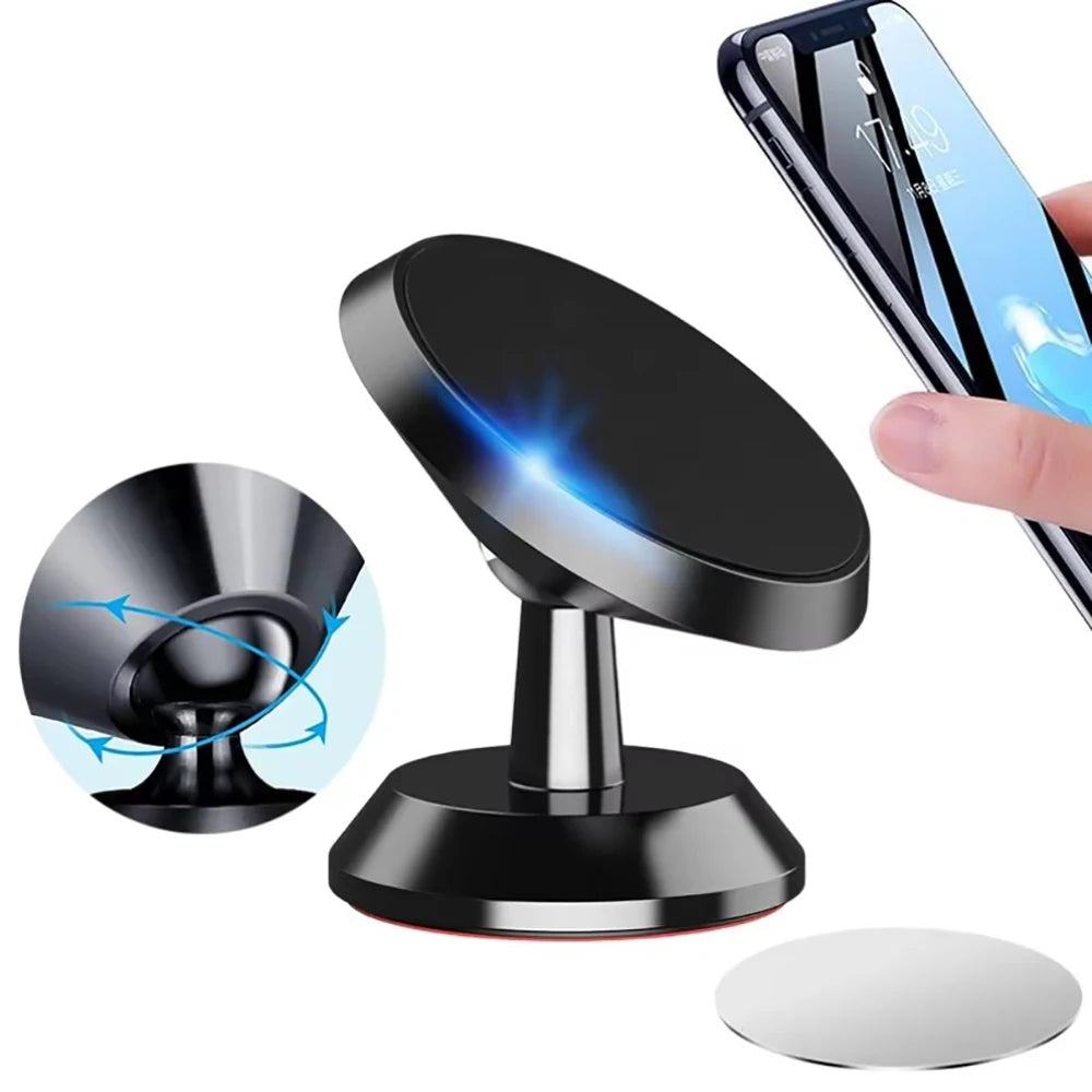 Magnetic Car Phone Holder | Strong Magnet Dashboard Mount