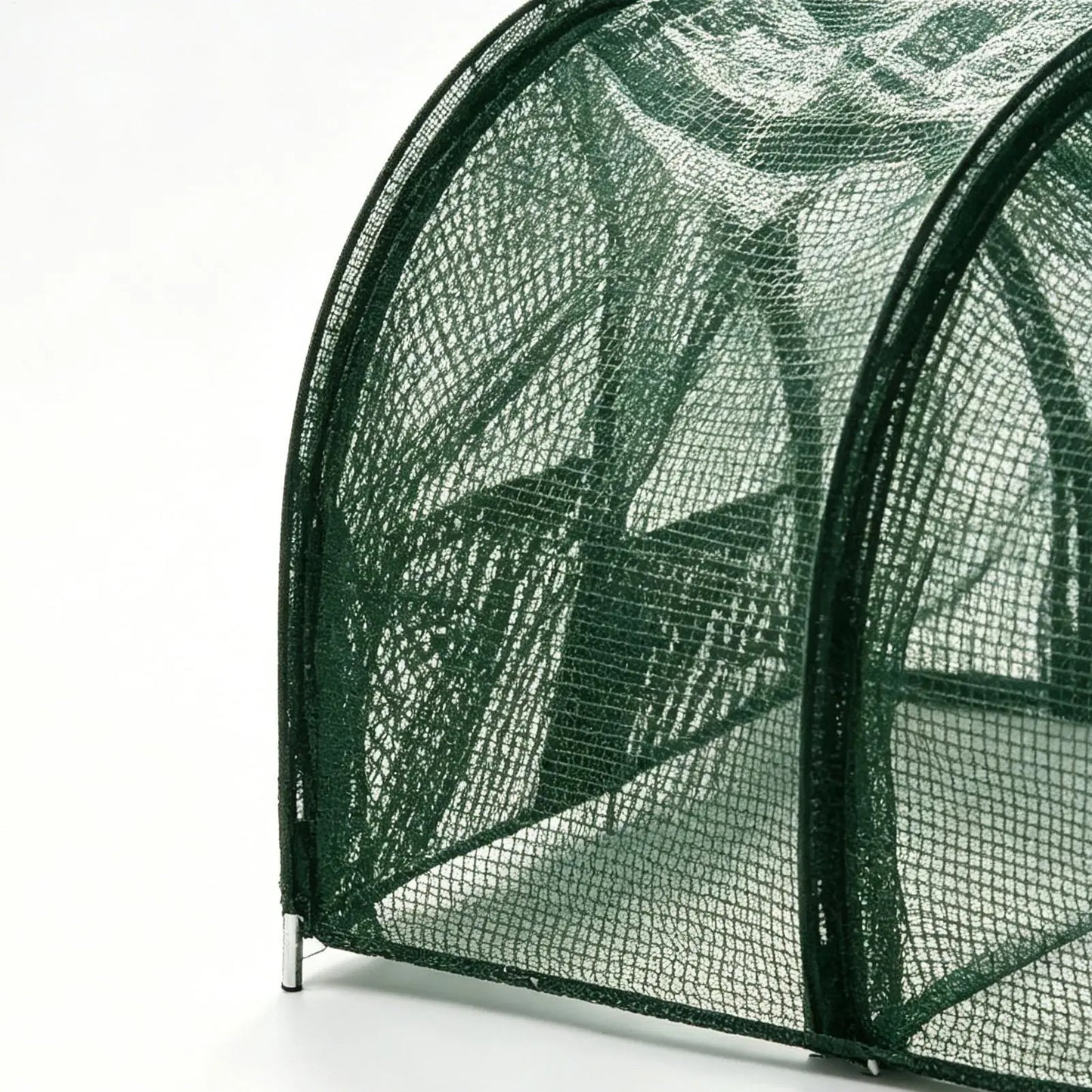 Foldable Chicken Tunnel Run 118" | Portable Poultry Enclosure