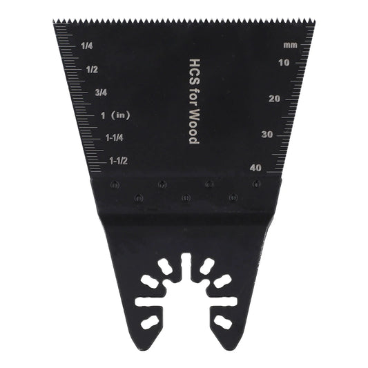 Carbon Steel Oscillating Saw Blade Multi-tool Wood Plastic Cutting Peaceful Pleasures Health and Wellness Black 1